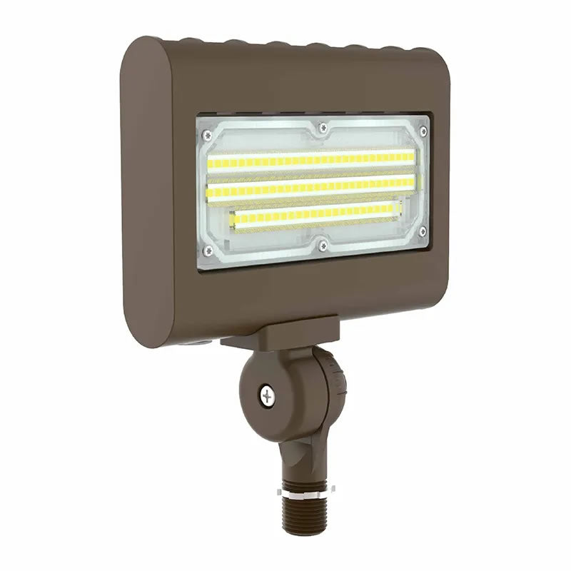 Westgate LFX-SM-10-30W-30K-KN 10/15/20/30-Watt LED Small Flood Light 3000K with 1/2" Knuckle 120-277V