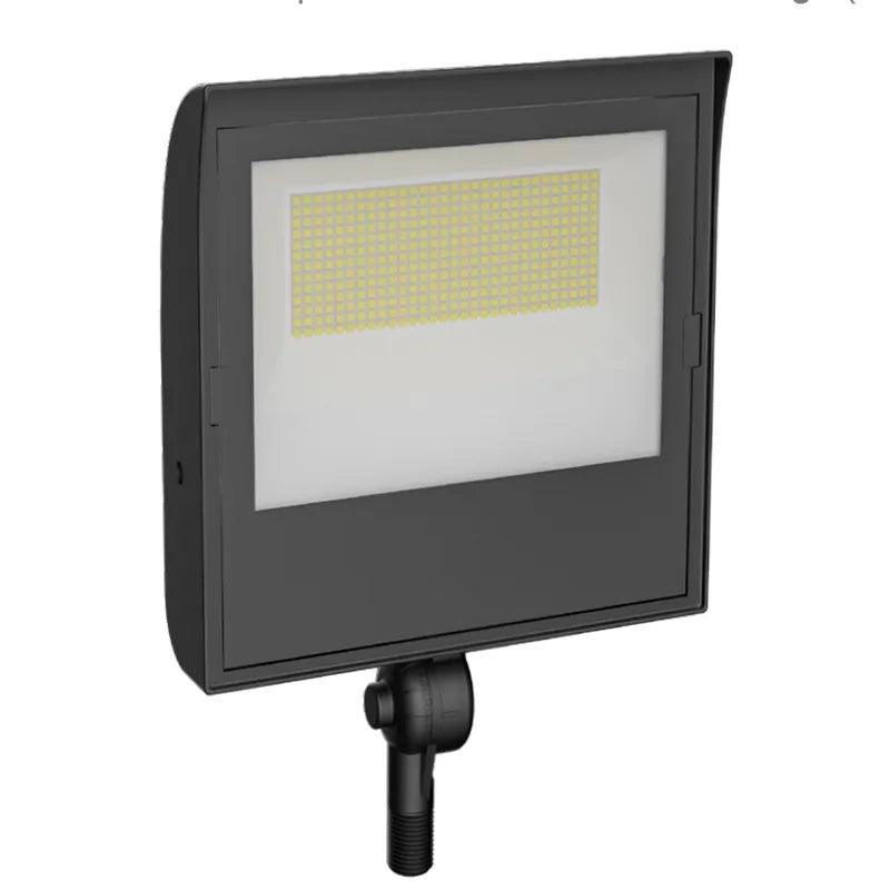 Westgate LFXE-MD-50-100W-MCTP-KN-P-BK 50/80/100-Watt LED Flood Light 30K/40K/50K Photocell 1/2" Knuckle Black Finish 120-277V