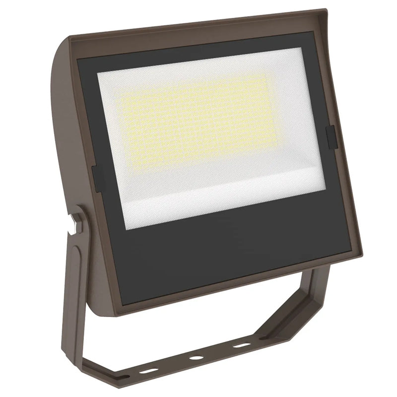 Westgate LFXE-MD-50-100W-MCTP-TR-P 50/80/100-Watt LED Flood Light 30K/40K/50K Photocell U-Bracket Bronze Finish 120-277V