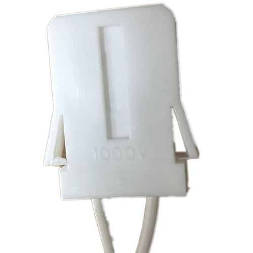 LH0104 Unshunted, straight insertion, water resistant, push fit / screw down lamp holder/socket