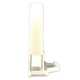 LH0989 Unshunted, T8-T12 tall profile lamp holder/socket with push fit mounting and locator post