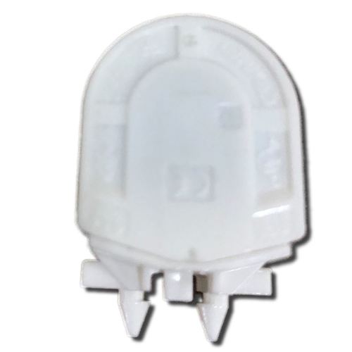 LH0994 Unshunted, T5 miniature bipin lamp holder/socket, rotary locking with base split pins