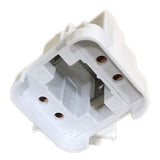 LH1071 18W 4-Pin GX24q2, 26w-32w GX24q3, 42w GX2q4, 45' angle, snap in mount, 75w-600v