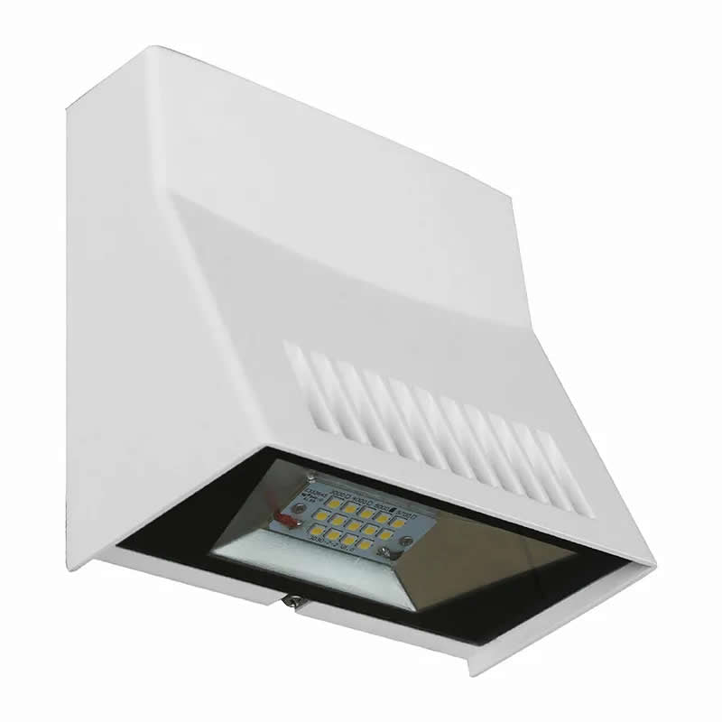 Westgate LMW-12W-30K-WH 12W LED Mini Cutoff Wall Pack White Finish 3000K 120-277V