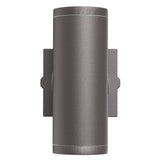 LEDone WP0145 LOC-3DWM-UDMW3CCT 6/8/10W LED Up/Down Wall Sconce Cylinder 3000K/4000K/5000K Bronze Finish 120-277V