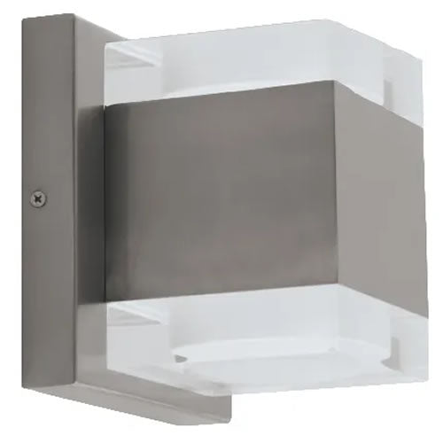 Westgate LRS-J-MCT-C90-BN 20W LED Wall Up/Down Light Brush-Nickel Finish 30K/40K/50K 120V