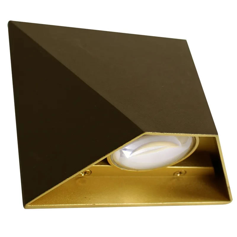 Westgate LRS-O3-MCT-BR 12W 8" Die-Cast Modern Wall Sconce Bronze Finish 30K/40K/50K 120V