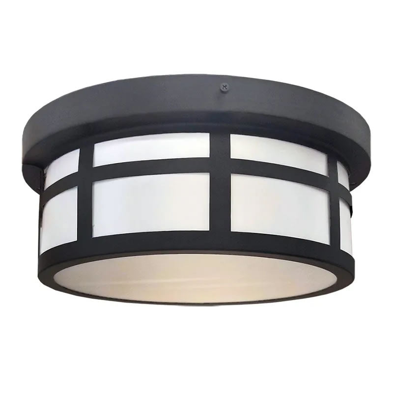 Westgate LRS-PV-MCT-DD 25W 12-Inch Dimmable Ceiling Fixture Oil-Rubbed Bronze Finish 30K/40K/50K 120-277V