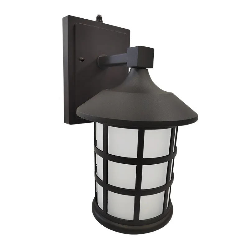 Westgate LRS-V-MCT-P-ORB 12W 13" Residential Die-Cast Lantern Frosted Lens Oil-Rubbed Bronze Finish 30K/40K/50K 120V