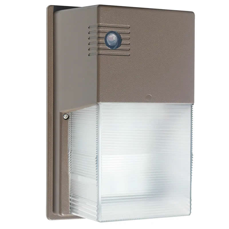 Westgate LSWX-5-30W-30K-PC 5W/10W/20W/30W LED Small Wall Pack Bronze with Photocell 3000K 120-277V