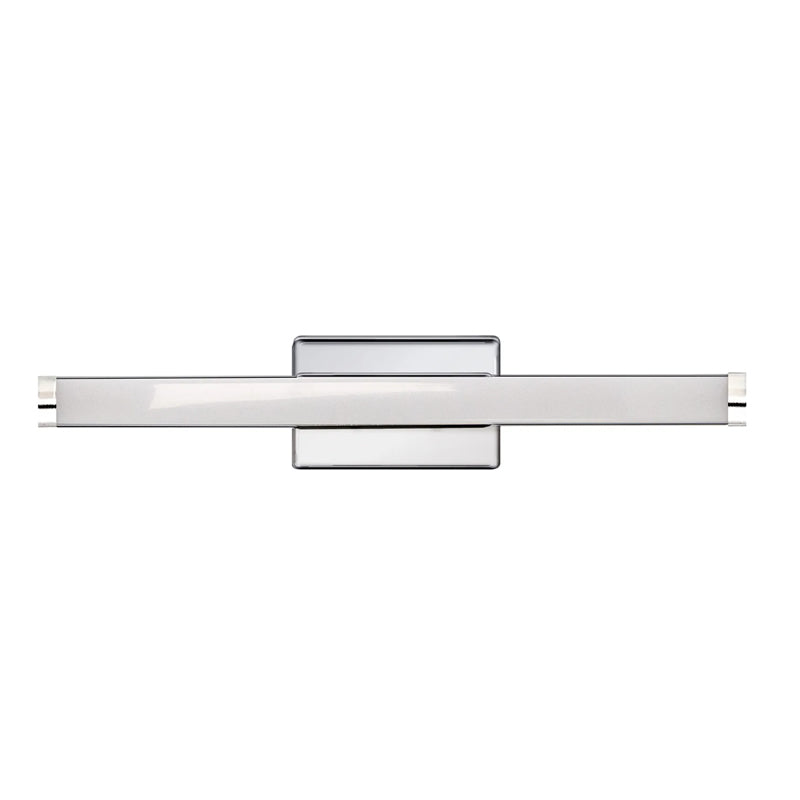 Westgate LVB-24-MCT-PC 16W 24-Inch LED Semi-Flush Vanity Light Polished-Chrome Finish 30K/40K/50K 120V