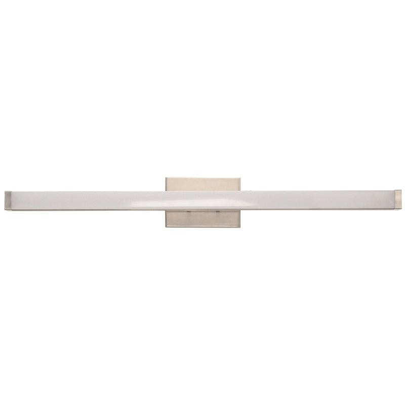 Westgate LVB-48-MCT-BN 32W 48-Inch LED Semi-Flush Vanity Light Brushed Nickel Finish 30K/40K/50K 120V