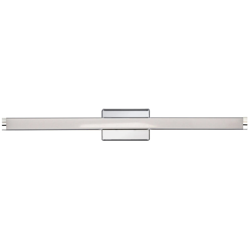 Westgate LVB-48-MCT-PC 32W 48-Inch LED Semi-Flush Vanity Light Polished-Chrome Finish 30K/40K/50K 120V