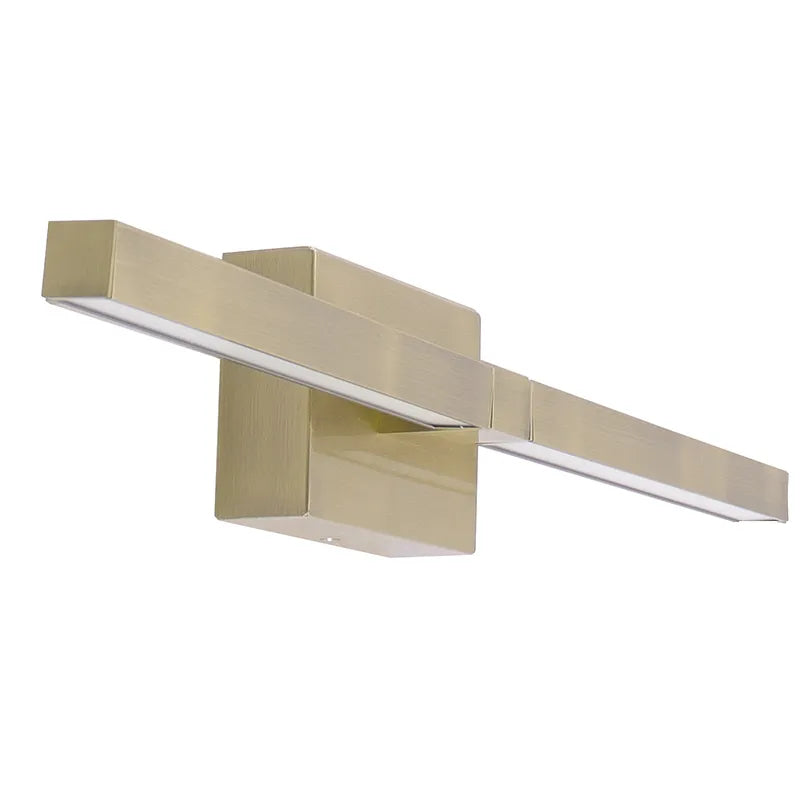 Westgate LVS-24-MCT5-BB 20W 24-Inch LED Slim Rotatable Art/Vanity Light Brushed Brass Finish 27K/30K/35K/40K/50K 120V