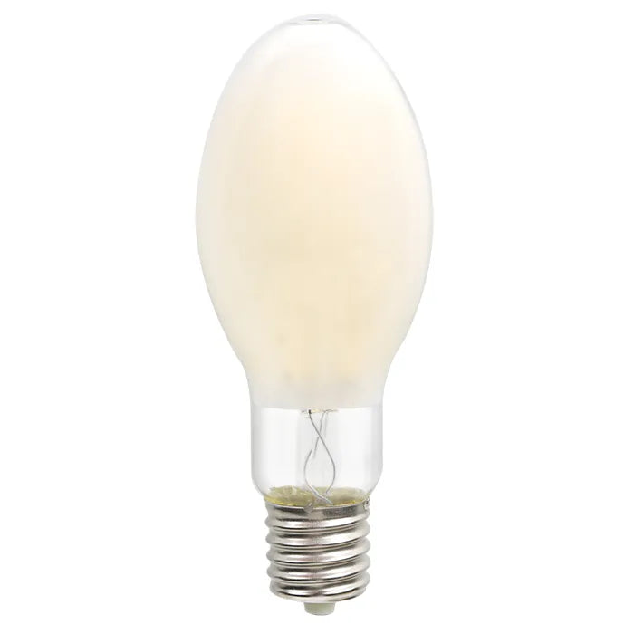 NaturaLED 4632 LED40FHID/ED28C/EX39/850 40W LED ED28 Coated Filament HID Replacement Bulb 5000K EX39 Base 120-277V