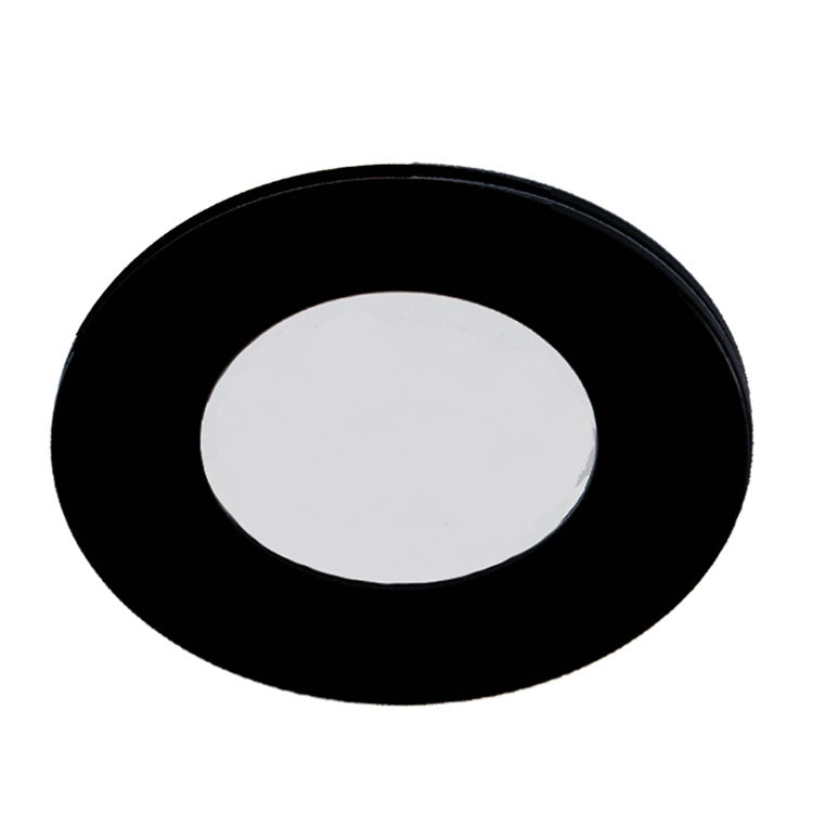 Westgate PL12-40K-BK 2W LED 3" Round Slim Puck Light Black Finish 4000K 12V