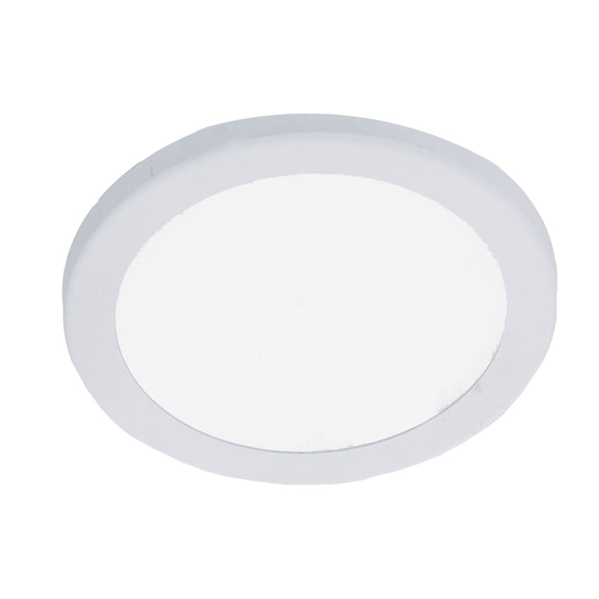 Westgate PL12R-30K-WH 3.5W LED 4" Round Slim Puck Light White Finish 3000K 12V