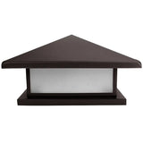 Westgate PML-L-MCT-ORB 18W LED Pier-Mount Light Fixture Oil Rubbed Bronze Finish 30K/40K/50K 120-277V