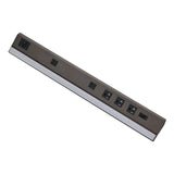 Westgate PSAL-30-3R-MCT5-BR 30-Inch 900lm LED Angled Bronze Undercabinet Light & Power Strip 27K/30K/35K/40K/50K 120-277V