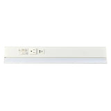 Westgate PSAL-30-3R-MCT5-WH 30-Inch 900lm LED Angled White Undercabinet Light & Power Strip 27K/30K/35K/40K/50K 120-277V