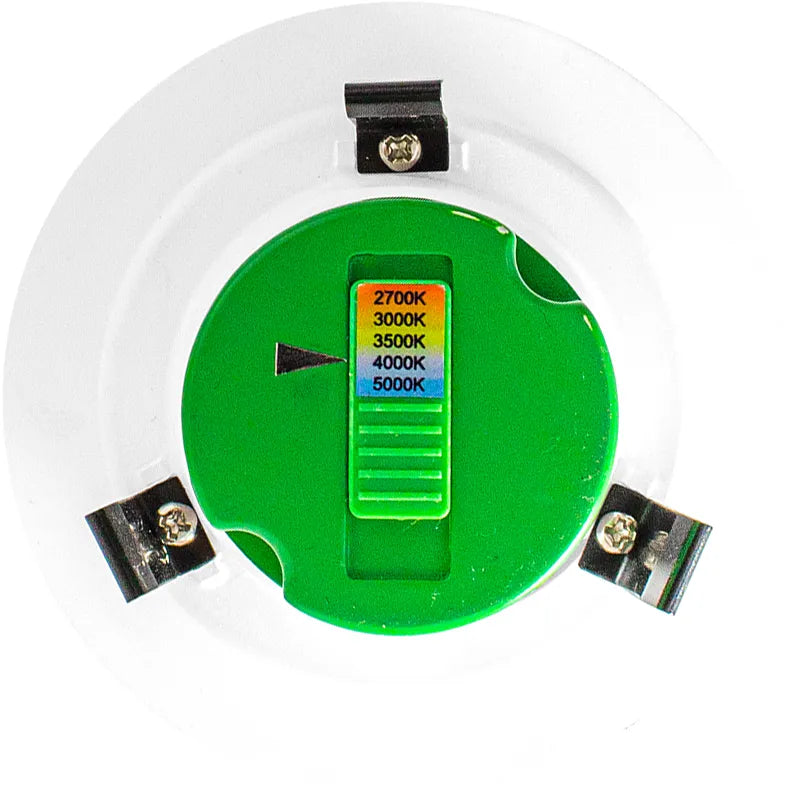 Westgate RDL3-MCT5-WP 7-Watt LED 3" Round Smooth Recessed Trim 27K/30K/35K/40K/50K 120V