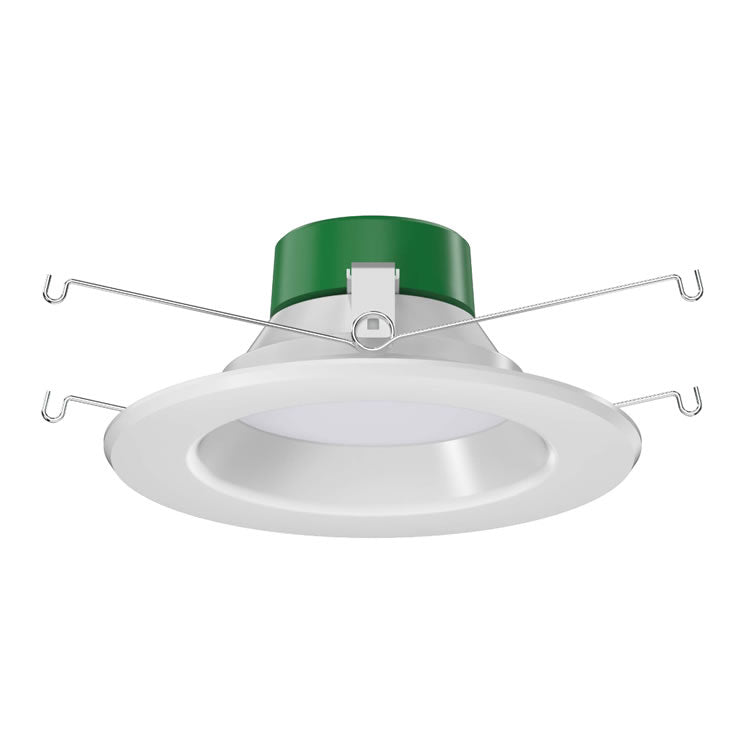 Westgate RDL6-ST-MCT5 15-Watt LED 6" Round Smooth Metal Recessed Trim 27K/30K/35K/40K/50K 120V