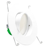 Westgate RDPF6-ADJ-MCT5 11 Watt LED 6" Round Adjustable Recessed Trim 27K/30K/35K/40K/50K 120V