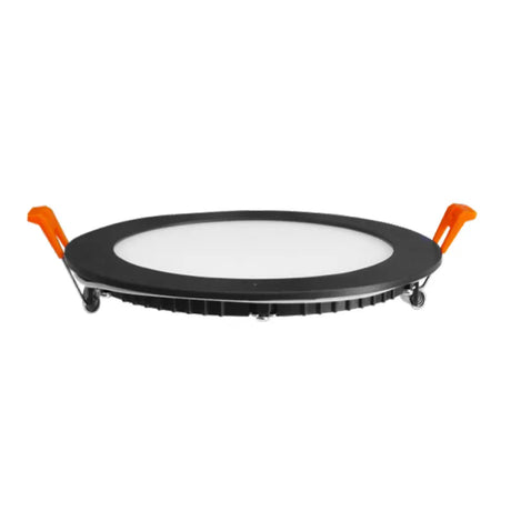 Westgate RSL6-G2-MCT5-BK 12W LED 6" Round Slim Canless Wafer Light Black Finish 27K/30K/35K/40K/50K 120V