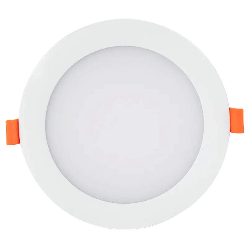 Westgate RSL6-JB-MCT5 12W LED 6" Slim Snap-In Canless Recessed Light with J-Box White Finish 27K/30K/35K/40K/50K 120V