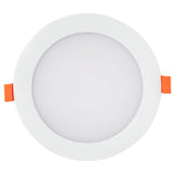 Westgate RSL6-JB-MCT5 12W LED 6" Slim Snap-In Canless Recessed Light with J-Box White Finish 27K/30K/35K/40K/50K 120V