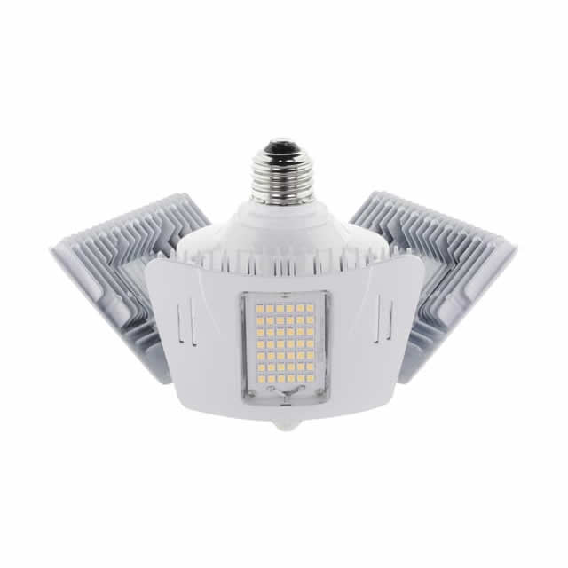 Satco S13119 60W LED Utility Light Motion Sensor Adjustable Beam Angle 4000K Type B Ballast Bypass E26 100-277V