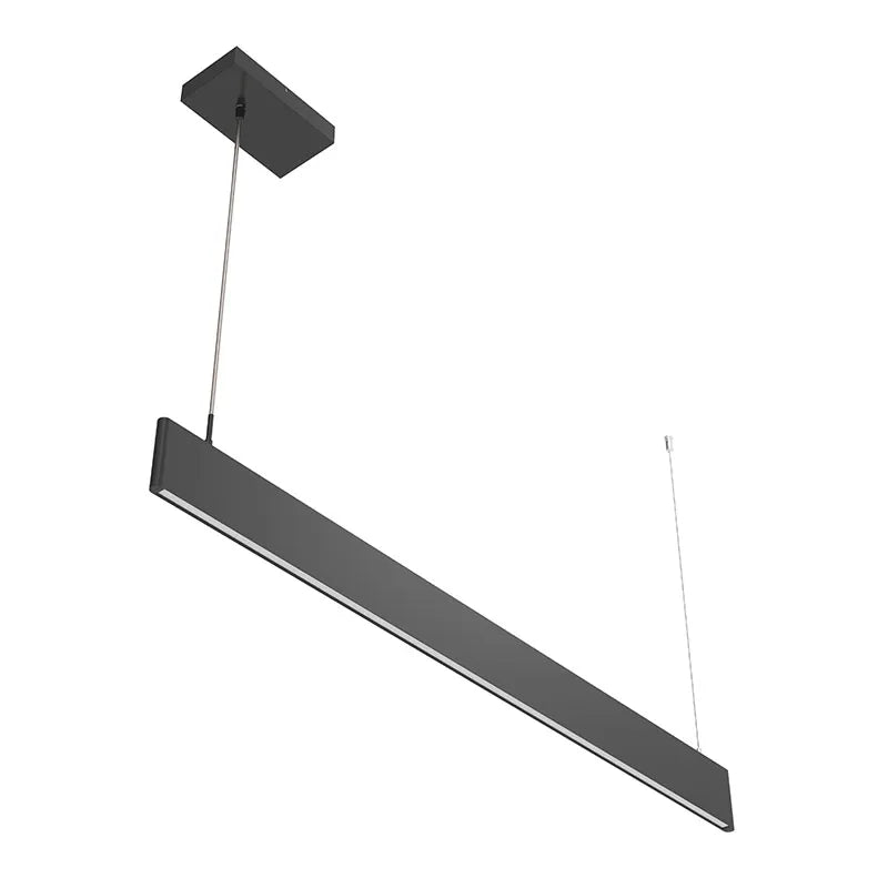 Westgate SCSL-UD-AP-4FT-MCTP-BK 20W/23W/26W/29W 4ft LED Linear Suspended Up/Down Light Black Finish 30K/35K/40K 120-277V