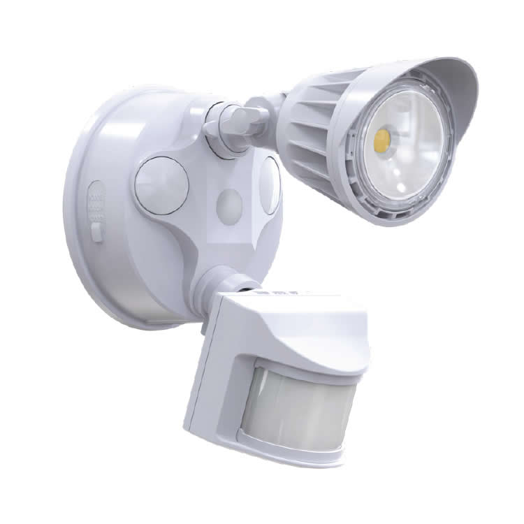 Westgate SL-10W-MCT-WH-P 10W LED Security Light White Finish 30K/40K/50K with PIR Sensor 120V