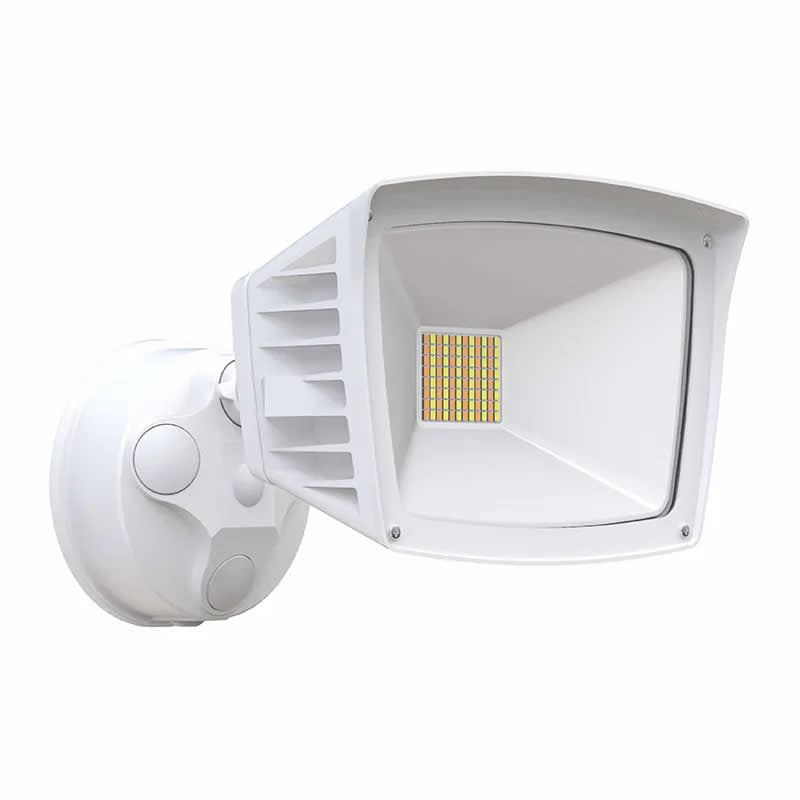 Westgate SL-28W-MCT-WH-D 28W LED Security Light White Finish 30K/40K/50K 120V