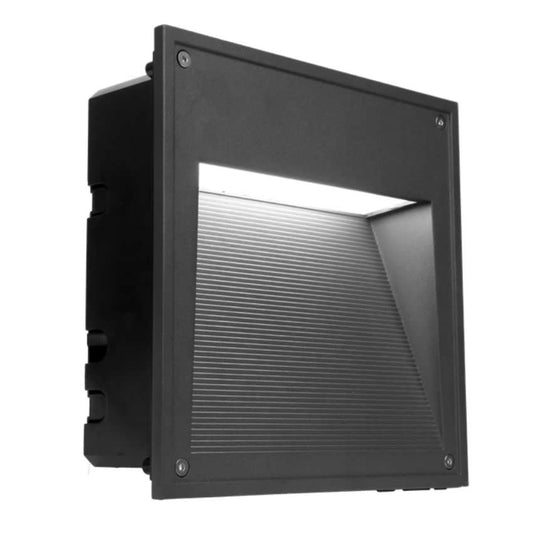 Westgate STP-10X10-MCTP-BK 10W/18W/25W LED Wall/Step Light Black Finish 35K/40K/50K 120-277V
