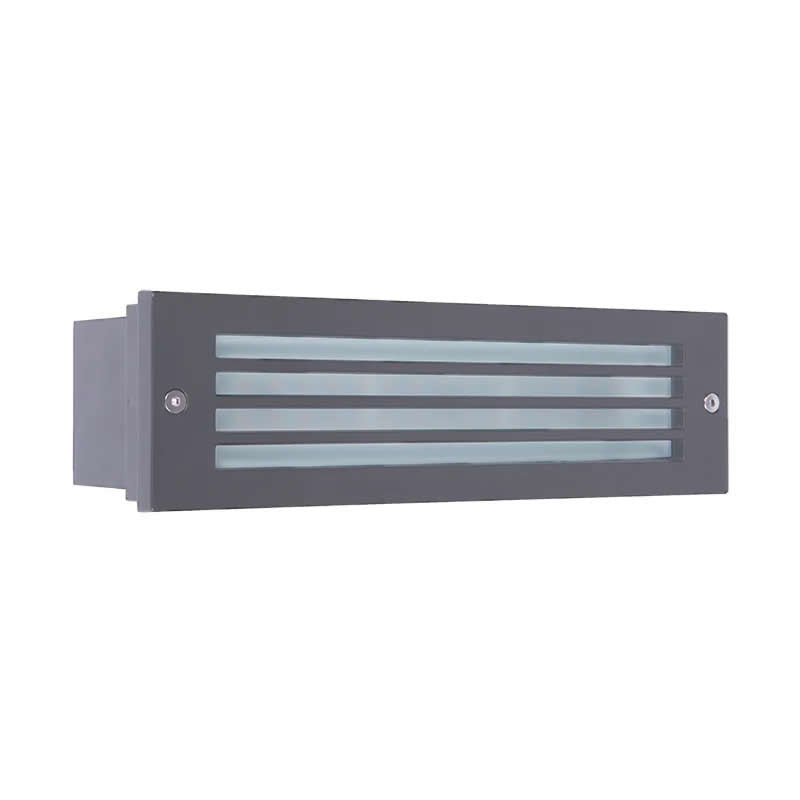 Westgate STP-10X3-MCT-GY 10W LED Wall/Step Light Grey Finish 30K/40K/50K 120-277V