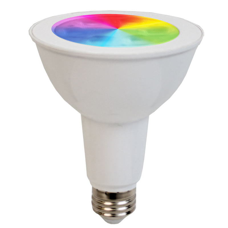 TCP TC-PAR30-11W-RGBW-WIFI 11W PAR30 LED Flood RGBW WG Smart App Compatible 120V