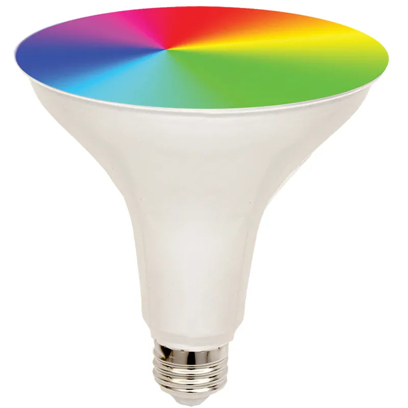 TCP TC-PAR38-13W-RGBW-WIFI 13W PAR38 LED Flood RGBW WG Smart App Compatible 120V