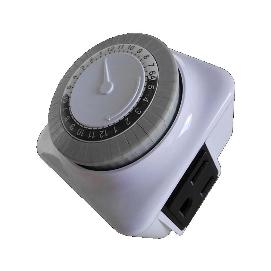 Westgate TR-MTMR 24-Hour 3-Prong Plug-In Mechanical Timer for Multi-Tap Landscape Transformers