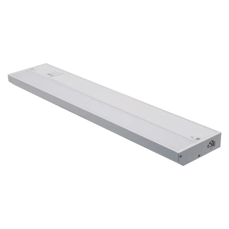 Westgate UCE-18-WHT 8W LED 18" Undercabinet Light Hard-Wire White Finish 27K/30K/35K/40K/50K 120V