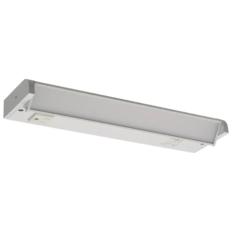 Westgate UCR-12-WHT 5W LED 12" Undercabinet Light White Finish 27K/30K/35K/40K/50K 1-Outlet 120V