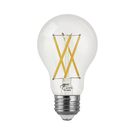 Euri Lighting VA19-3050cec 8.5 Watt A19 Filament LED 5000K 120V