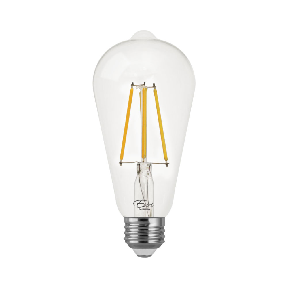 Euri Lighting VST19-3000e 7 Watt ST19 Filament LED 3000K 120V