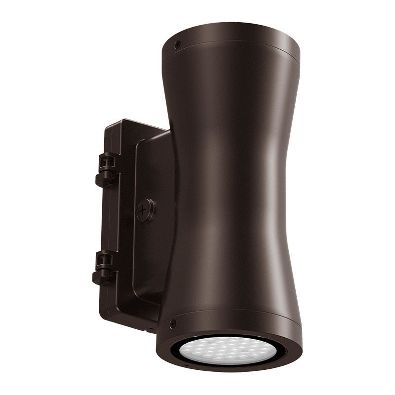 Westgate WMA-UDL-MCTP-BR-D 18W/30W/45W/60W LED Cylinder Up/Down Light Bronze Finish 27K/30K/35K/40K/50K 120-277V