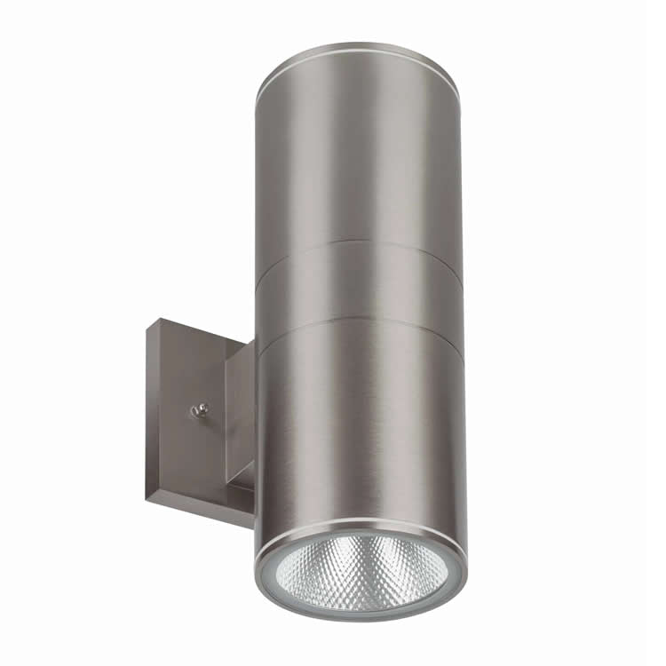 Westgate WMC-UDL-MCT-BN-DT 30W 4x12-Inch LED Cylinder Up/Down Light Brushed Nickel Finish 30K/40K/50K 120V