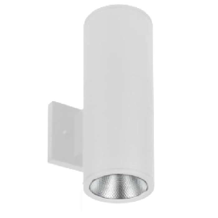 Westgate WMC-UDL-MCT-WH-DT 30W 4x12-Inch LED Cylinder Up/Down Light White Finish 30K/40K/50K 120V