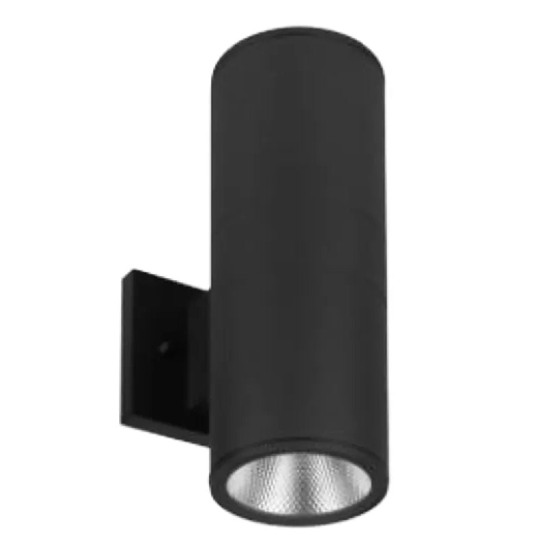 Westgate WMC-UDL-RGBW-BK 24W 4x12-Inch LED Round Cylinder Up/Down Light Black Finish RGBW 120V