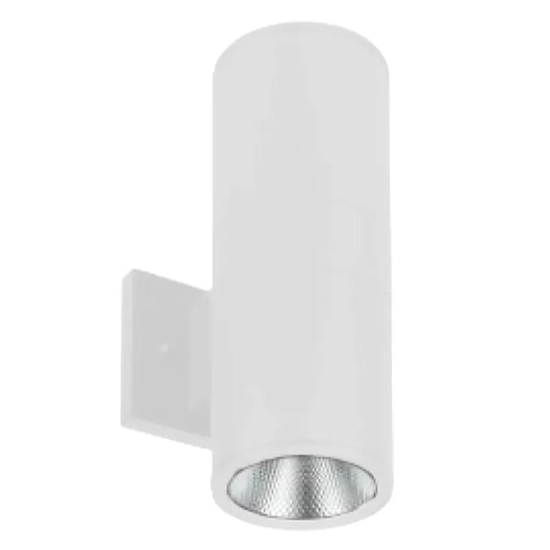 Westgate WMC-UDL-RGBW-WH 24W 4x12-Inch LED Round Cylinder Up/Down Light White Finish RGBW 120V