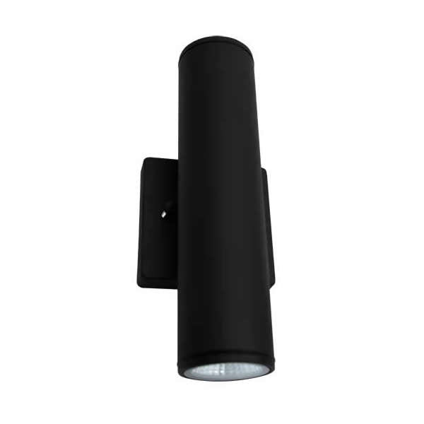 Westgate WMC2-UDL-MCT-BK-DT 12W 2x10-Inch LED Up/Down Cylinder Light Black Finish 30K/40K/50K 120V