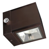 Westgate WMQ5-UDL-MCTP-BR-P 2x9W 5-Inch LED Cube Up/Down Light Bronze Finish 27K/30K/35K/40K/50K 120-277V